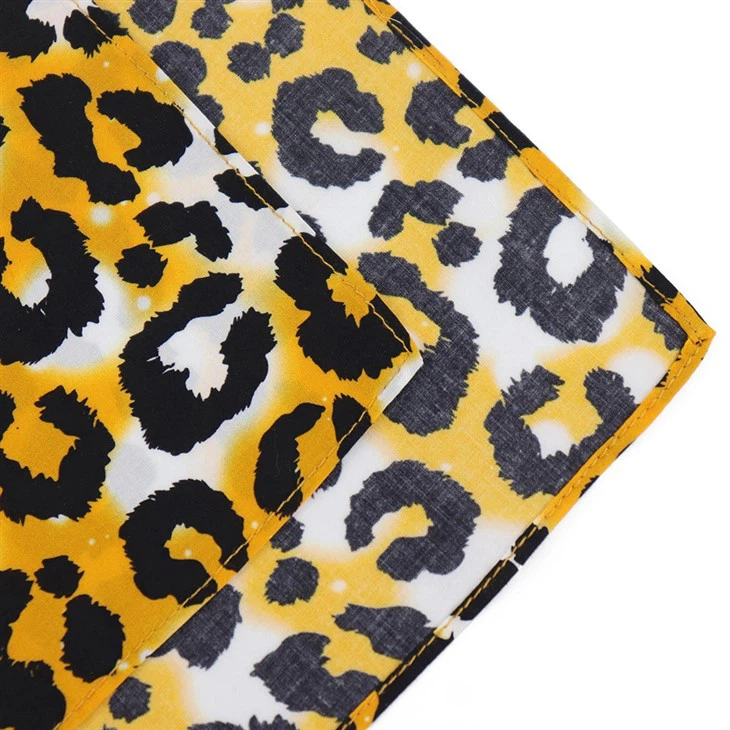 Leopard Print Head Scarf