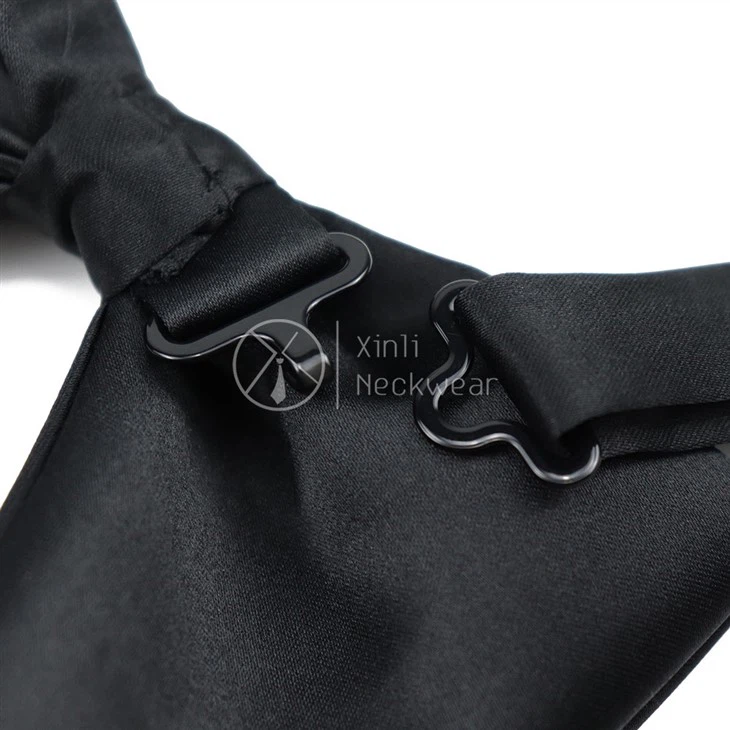 Large Satin Bow Tie