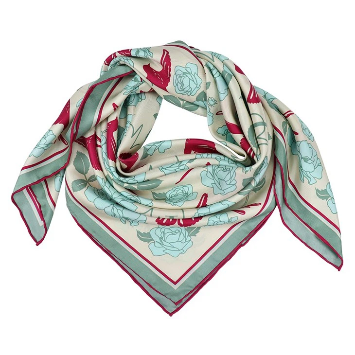 Floral Cotton Scarf